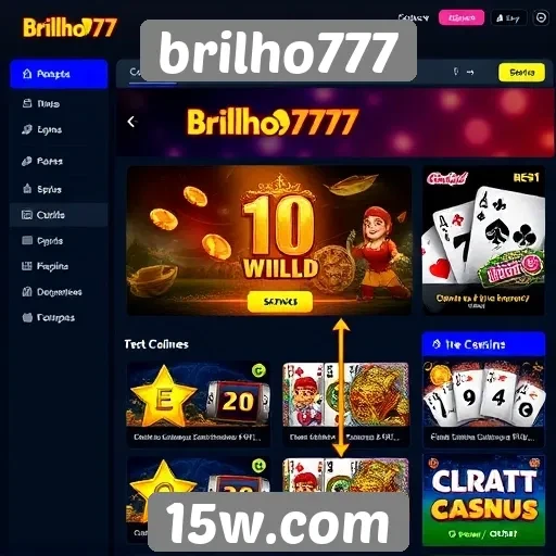 Jogadores elogiam a interface amigável do Brilho777